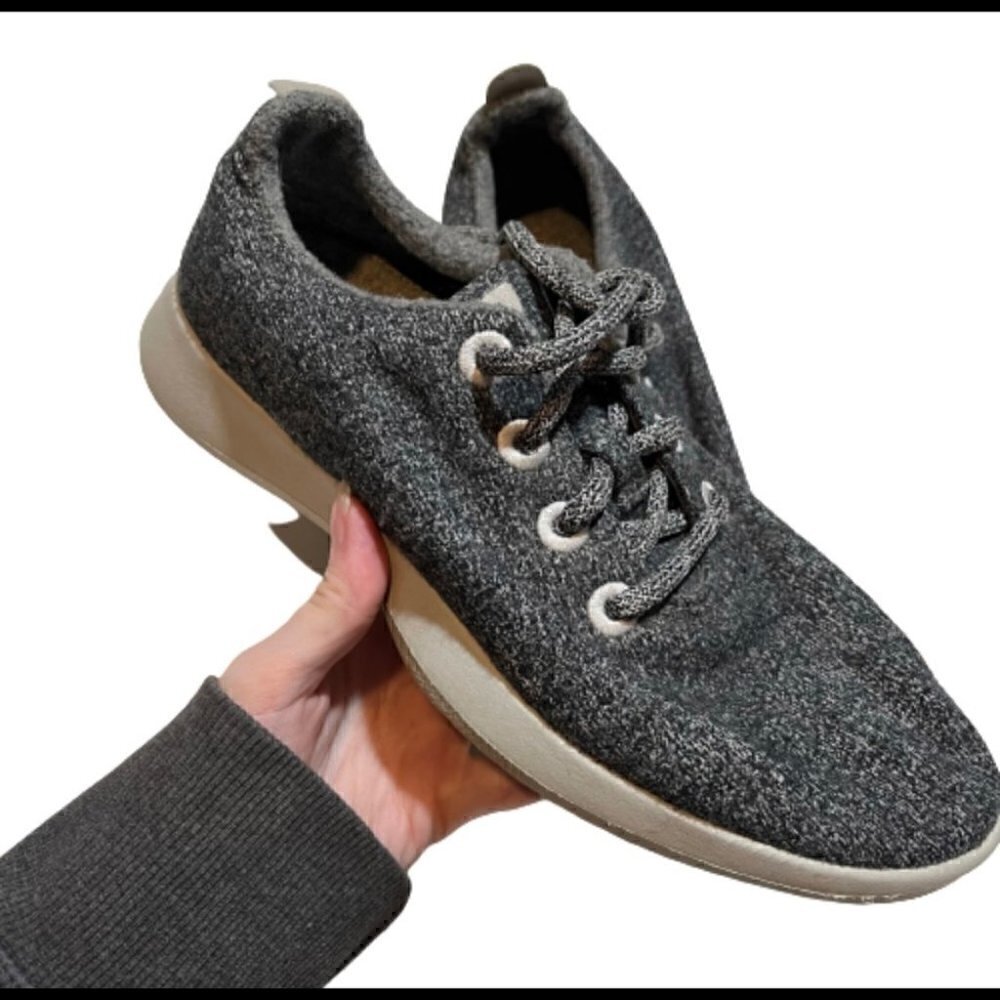 Allbirds Gray Womens Wool Runner Sneaker Shoes